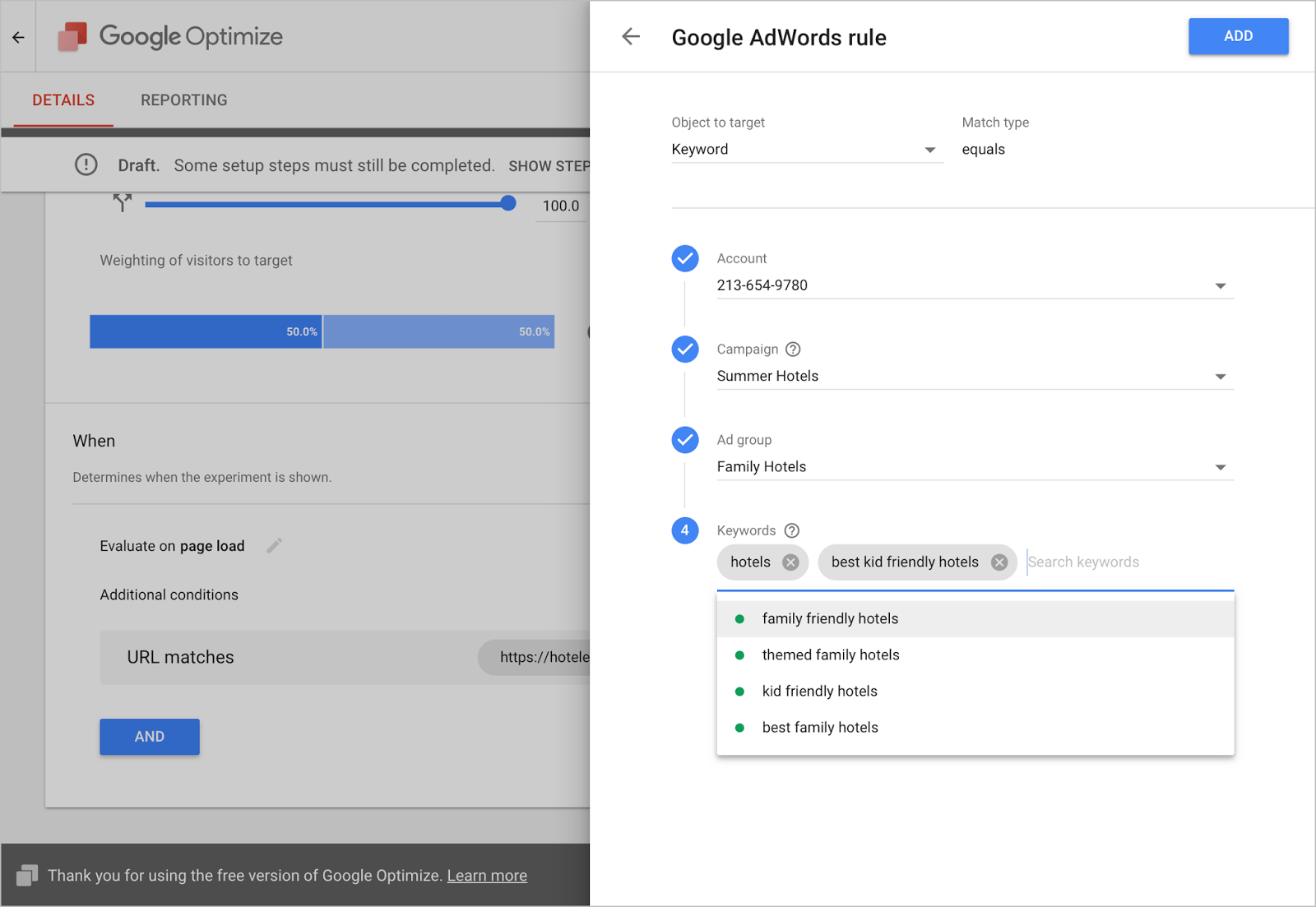 Google optimize. Google optimize результат. Google optimize кнопка изменить Интерфейс. Google Adwords screenshot.